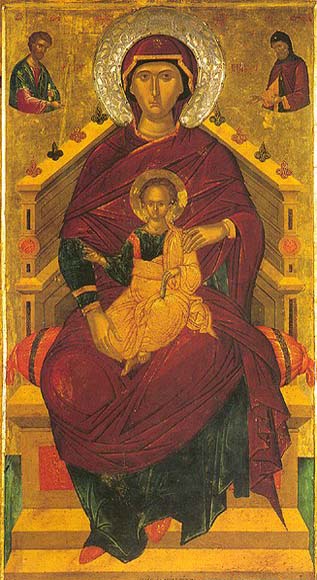 The Mother of God Enthroned
